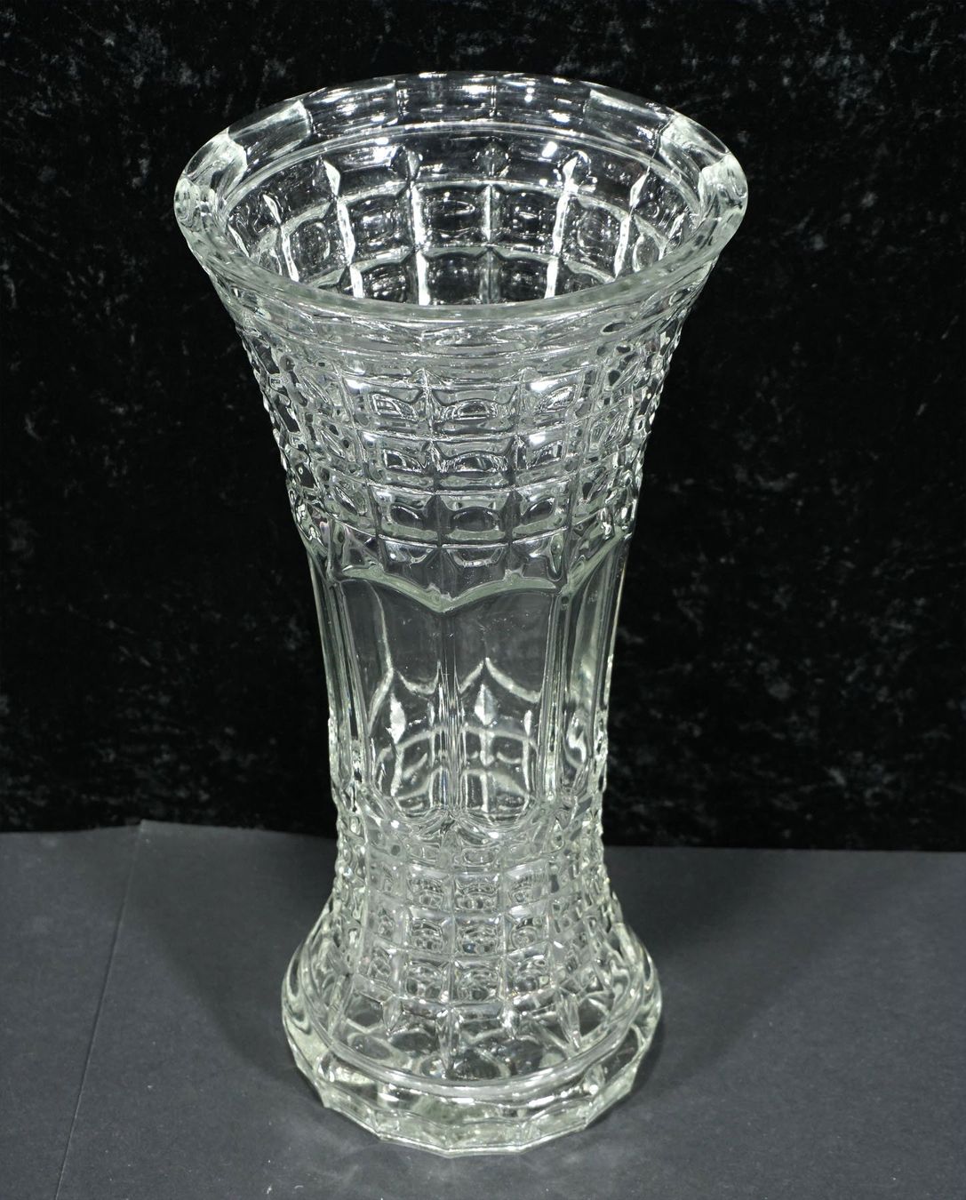 Vasi & Recipienti: prächtige Vintage Klarglas-Vase 35cm – Usato da Meggen venduto da Trouvaillen 3
