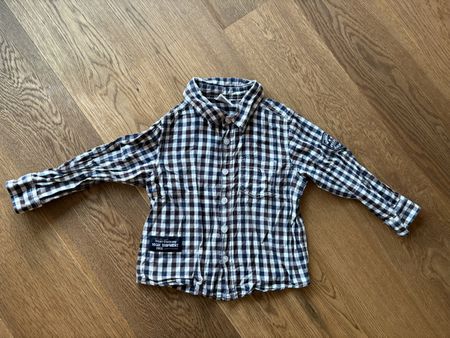 Hemd Gr. 86/92, kariert