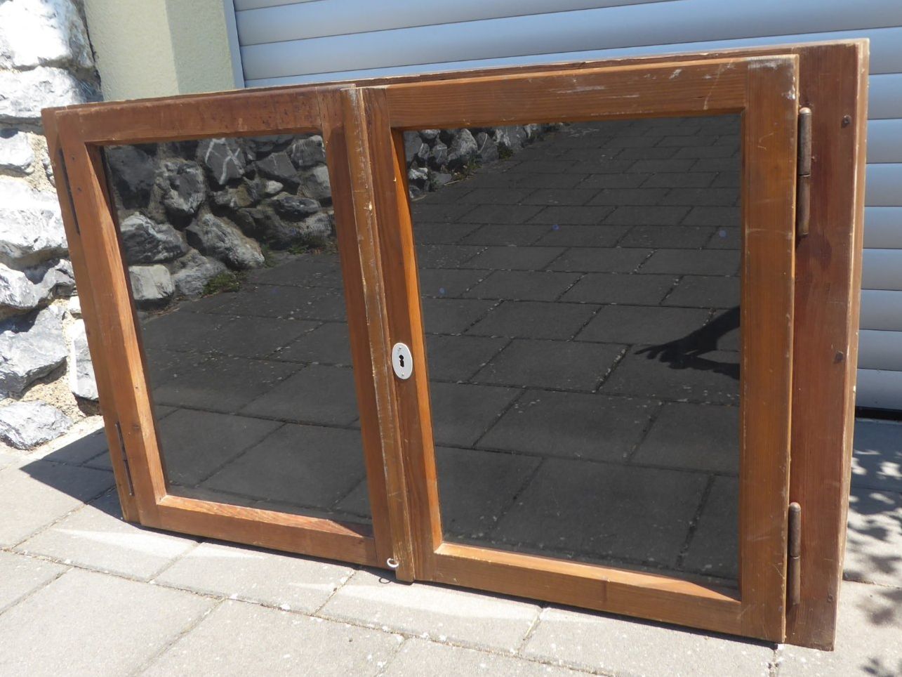Vitrinen: Alte Vitrine, Schaukasten – Gebraucht aus Aadorf von Dragonfisch 2
