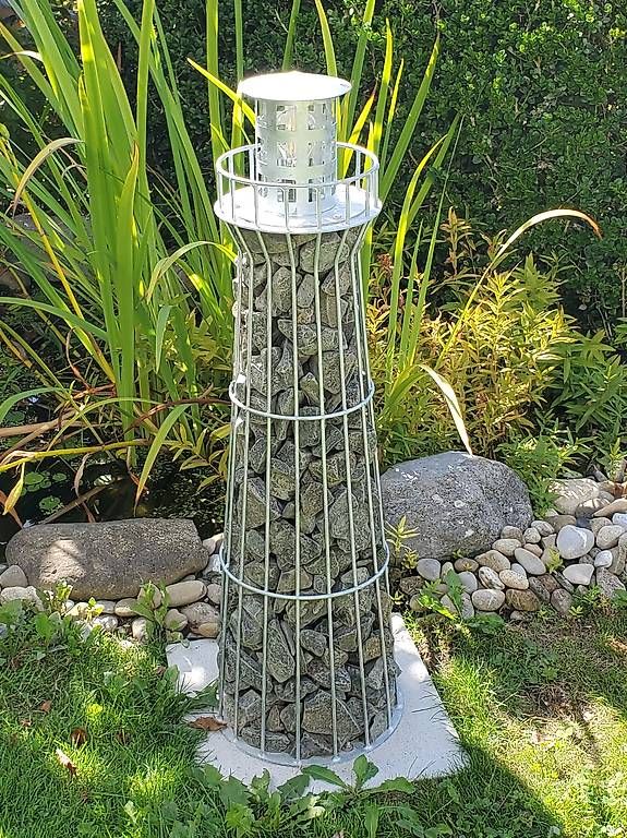 Tutte le decorazioni: Leuchtturm 100cm, feuerverzinkt – Usato da Lanzenhäusern venduto da Ulika 2