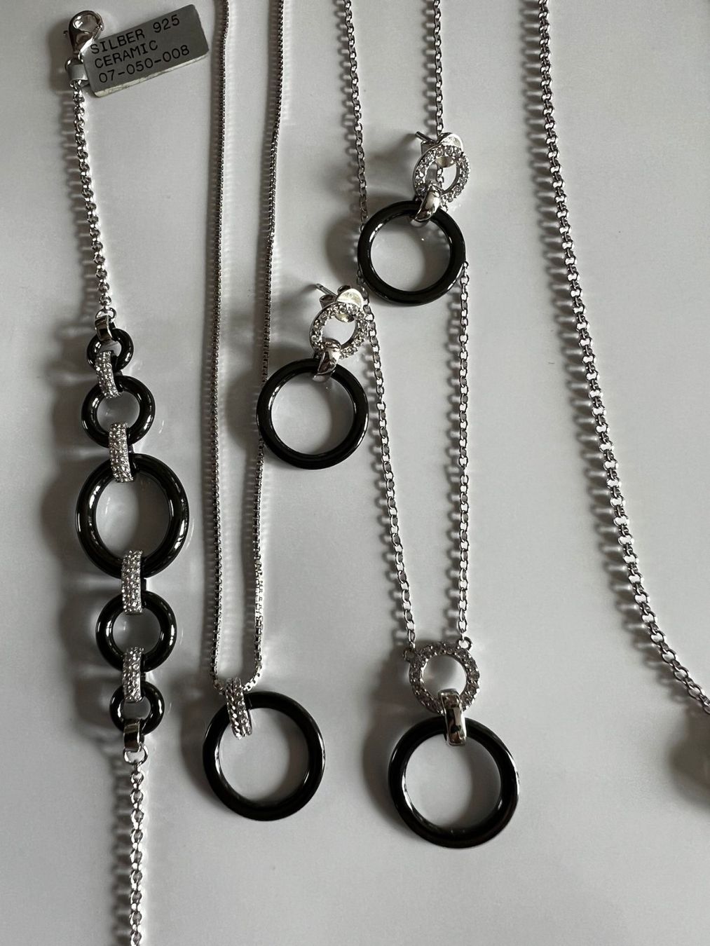 Cravatte: Silber Halsketten mit zircon – Nuovo (secondo la descrizione) da Teufen Ar venduto da Exclusive.stuff.CH 3