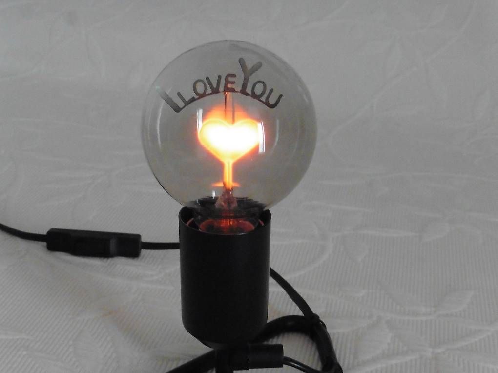 Tutte le decorazioni: Deco Lampe I Love You – Usato da Mönchaltorf venduto da boesi51 2
