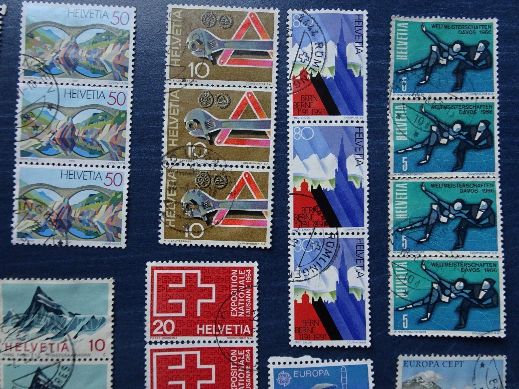 Alle Briefmarken: Div. Streiffen – Gebraucht aus Aadorf von Chnorli-Furz 1