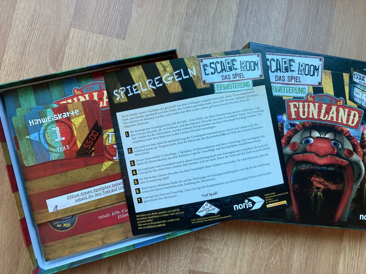 Giochi: Erweiterung Escape Room Das Spiel Funland – Usato da Emmenbrücke venduto da JJ_89 2