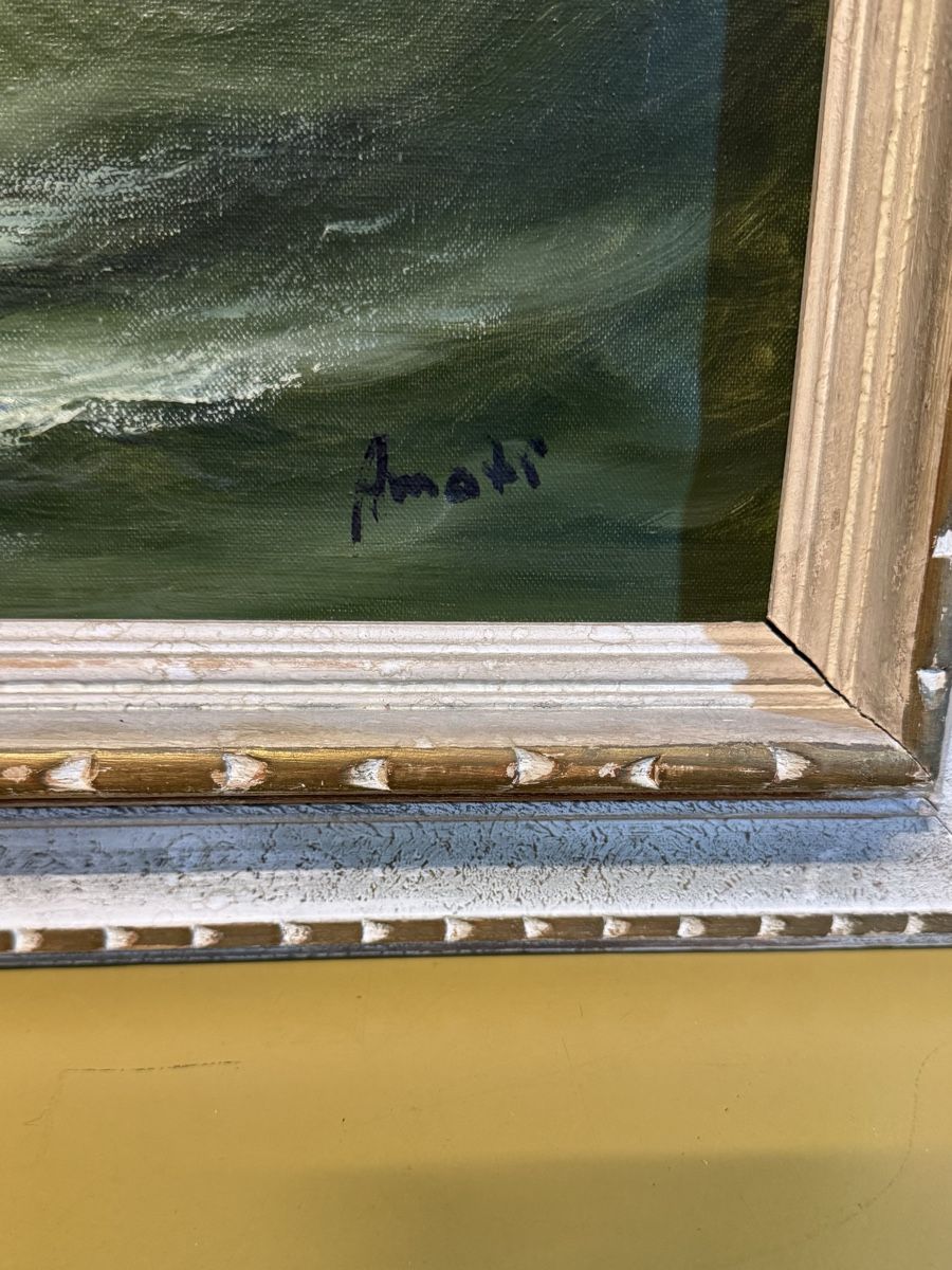 Gemälde: Original gemalte signiert Bild  – Gebraucht aus Schlieren von Freundlich02 3