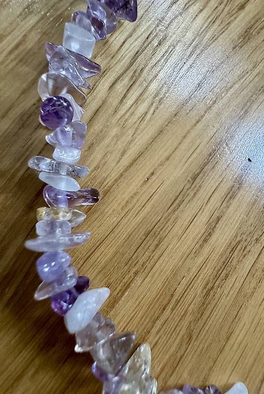 Colliers: Wunderschöne Edelsteinkette Amethyst – Neuf (Voir description) à Bern par cpiller01 1