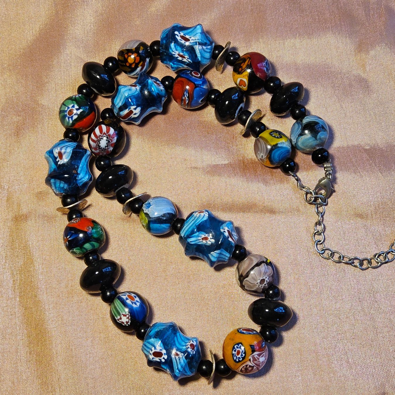 Murano Catenine: Wunderschöne Murano Glas Halskette Collier, Unikat – Usato da Zürich venduto da helsan 3