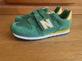New Balance Sneaker YV373 grün gelb Grösse 34/35 neu & OVP