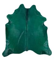 echtes Kuhfell Teppich Green