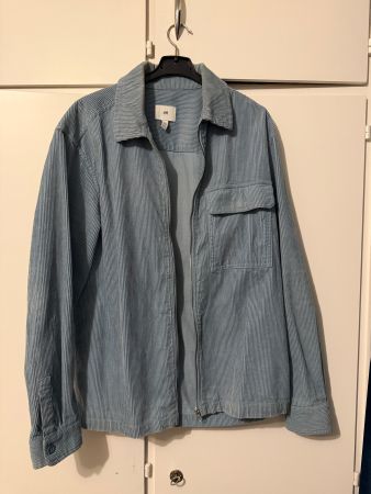 H&M Cordjacke hellblau Grösse M