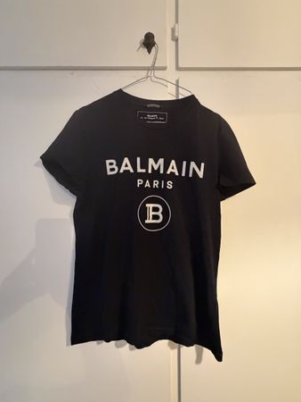 Balmain T-Shirt Nero Taglia S