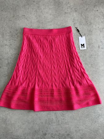 M MISSONI Rock Himbeerpink Gr. 38 (ital.42) - NEU
