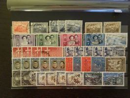 Luxemburg Briefmarken 1921-1971 gestempelt