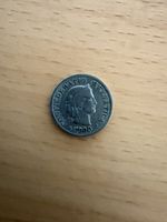 Münze Schweizer 5 Rappen 1900