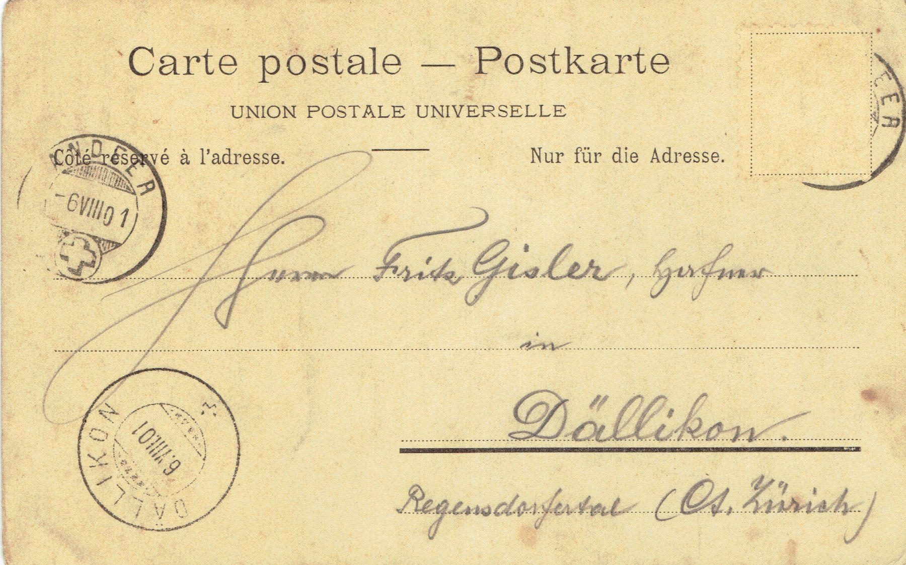 Cartes postales: Andeer GR, um 1900 – D'occasion à Otelfingen par Schmitte9 1