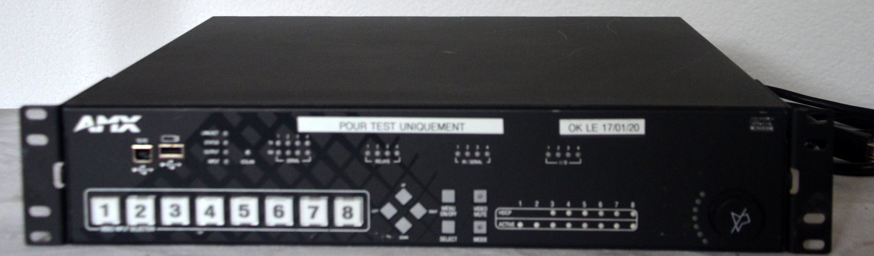 Sistema di controllo: NCITE-813AC AMX Audio Video Control Systems – Usato da Collonges venduto da arashee 4