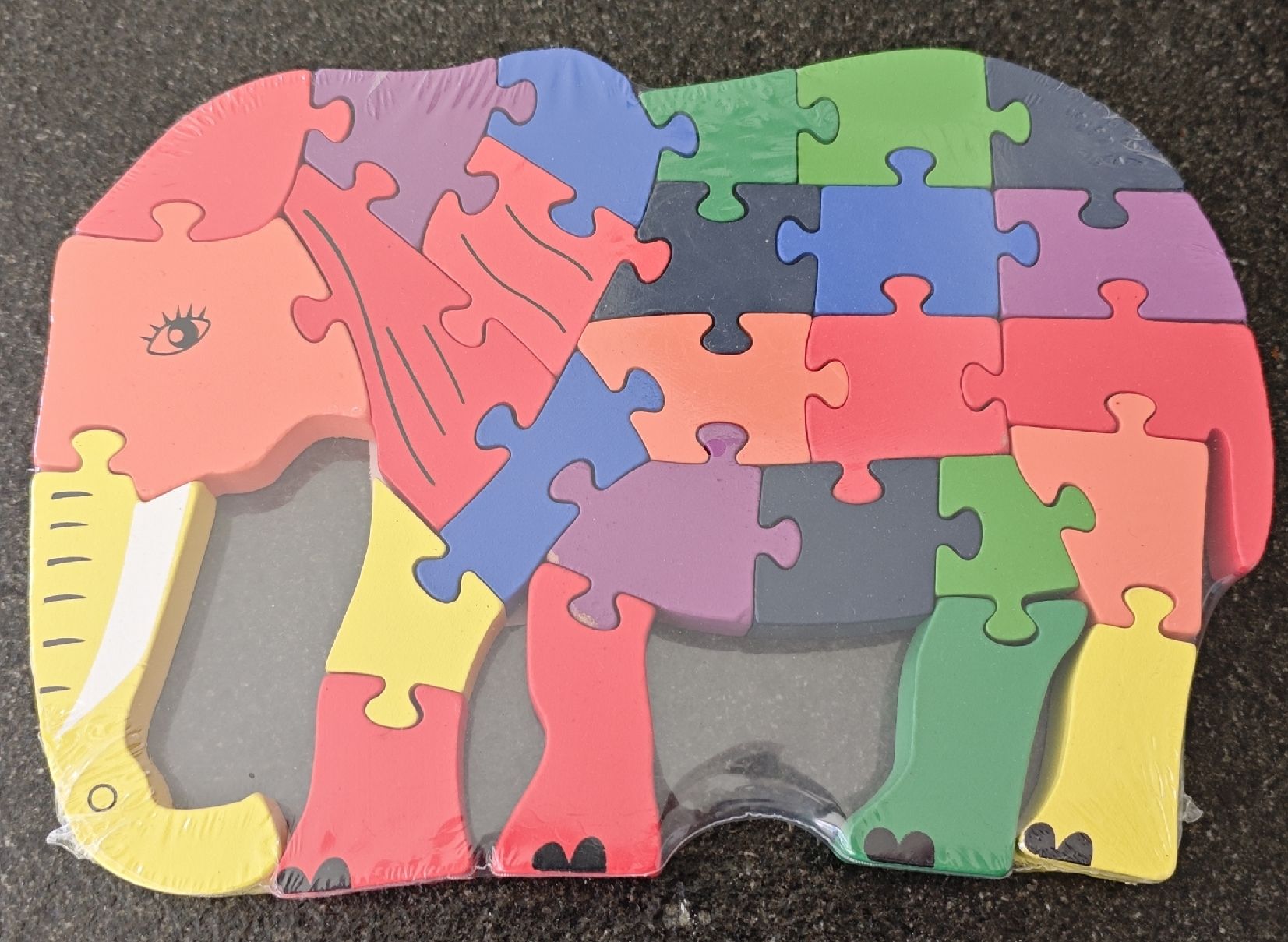 Puzzle: Kinder Hilzpuzzle neu Elefant – Nuovo e nell'imballaggio originale da Visp venduto da Heilil