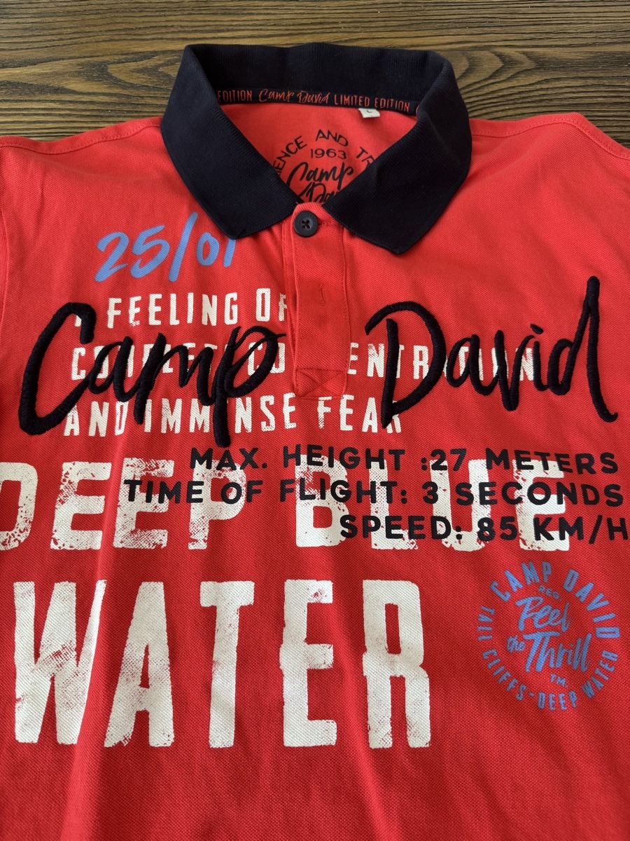 Camp David Magliette Polo: Neues Camp David Polo Grösse L  – Nuovo (secondo la descrizione) da Zürich venduto da Cormega_ZH 1