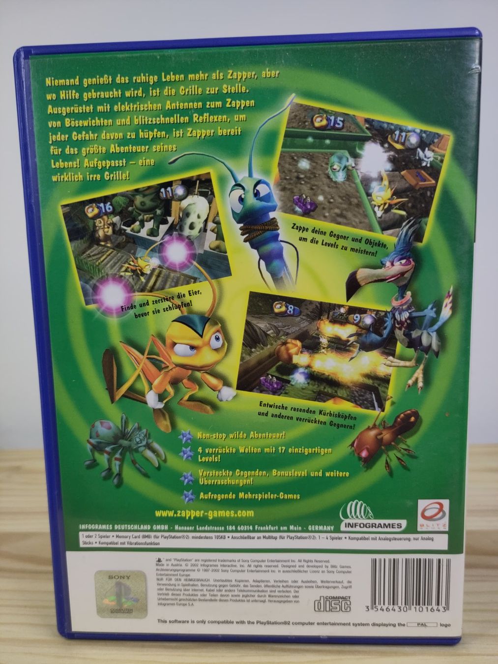 Giochi: Zapper PS2 Playstation 2 PAL CIB – Usato da Zug venduto da RepTCG 1