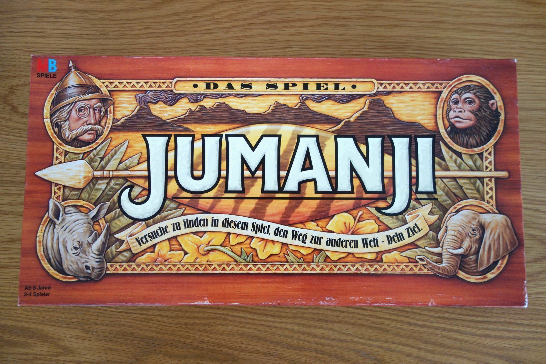 Parker Spiele: Jumanji, Brettspiel, 1995, Parker – Gebraucht aus Wil SG von Donaldus