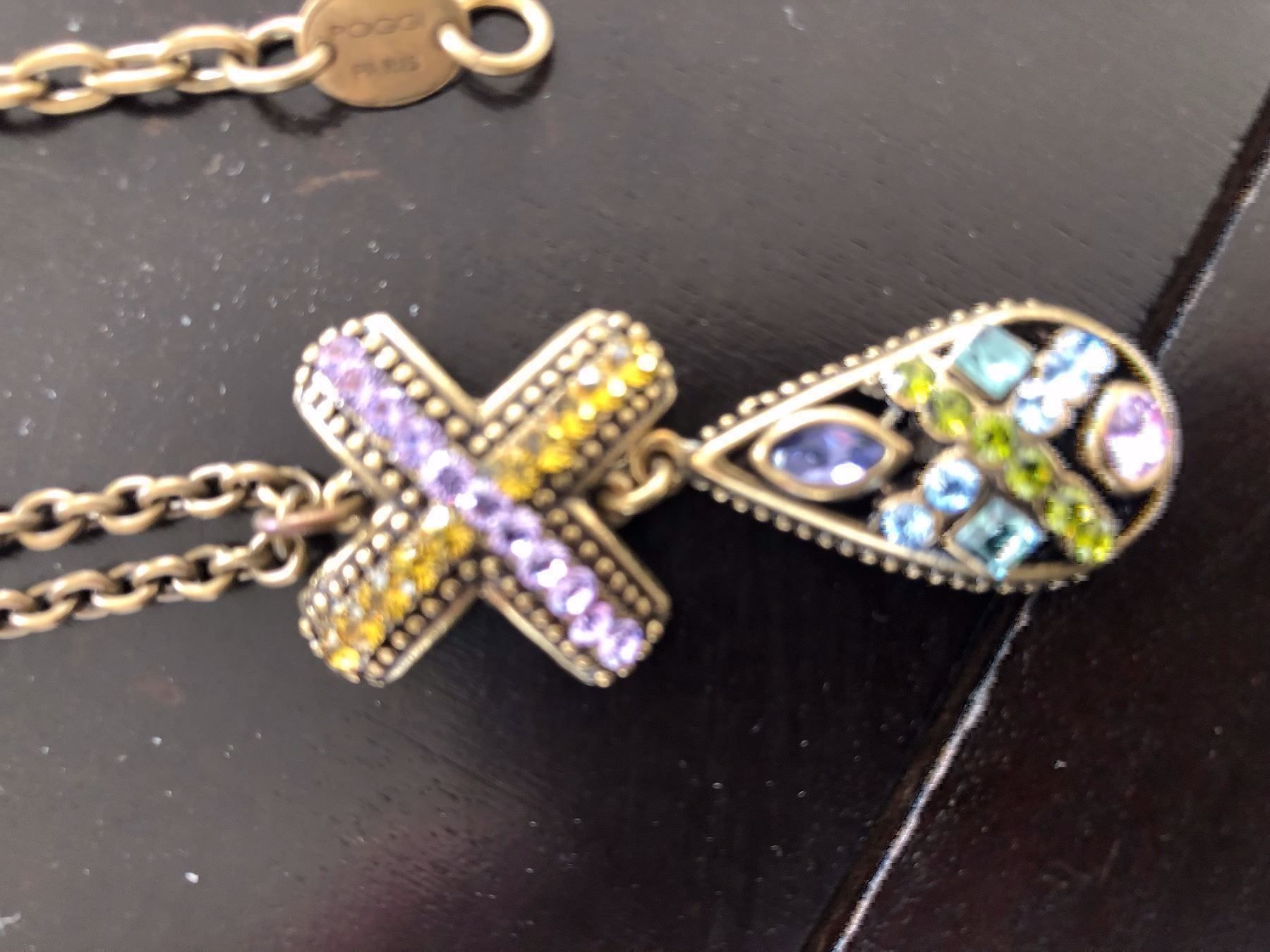 Catenine: HALSKETTE UND ARMBAND FARBIG – Usato da Meggen venduto da Meggeni 1
