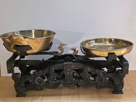 Rarität: Antike Warschauer Wappen Waage 1924 5kg