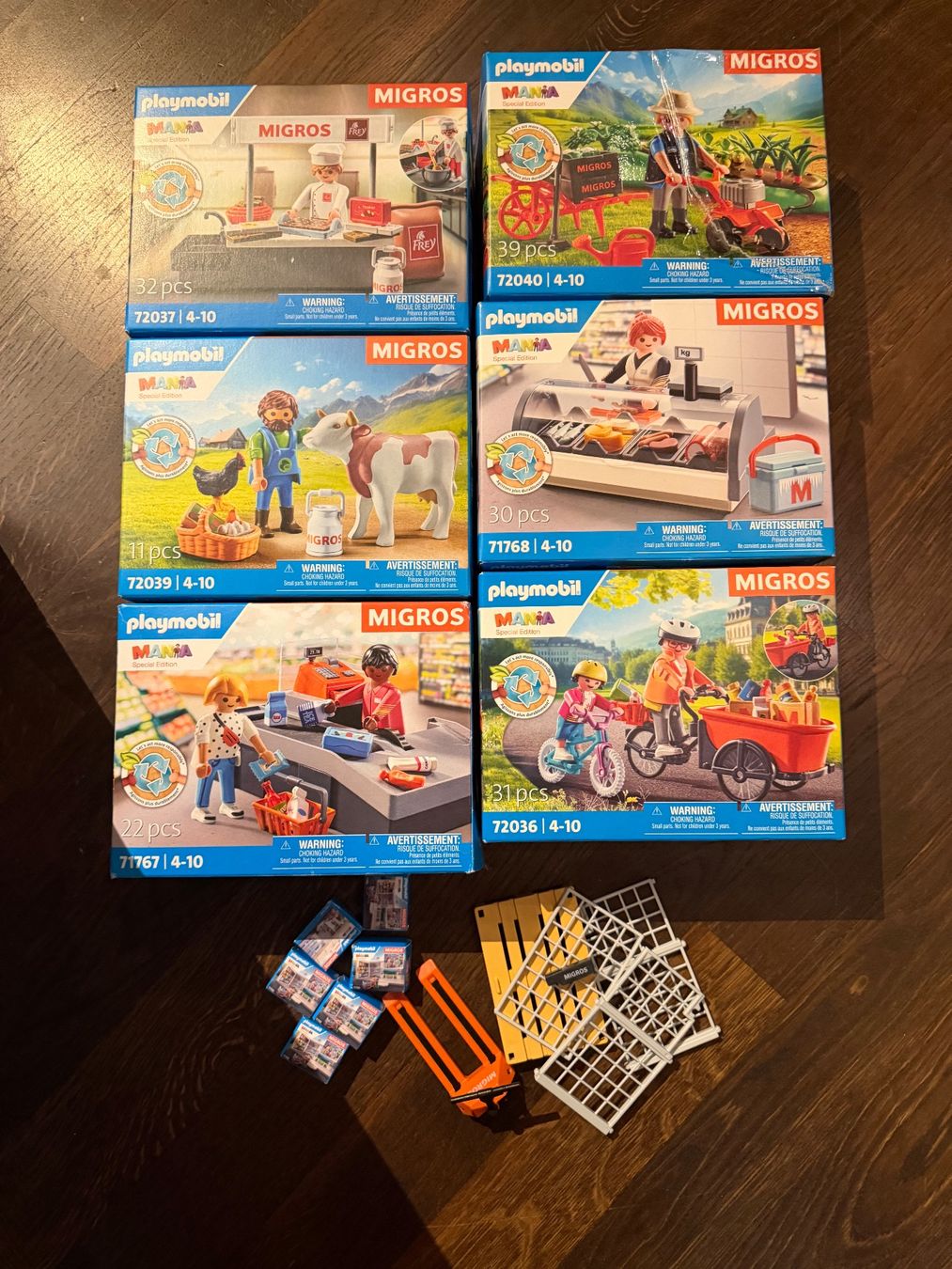 Playmobil Spielzeuge: Playmobil Migros 7 Sets – Gebraucht aus Gattikon von Sunshine4.