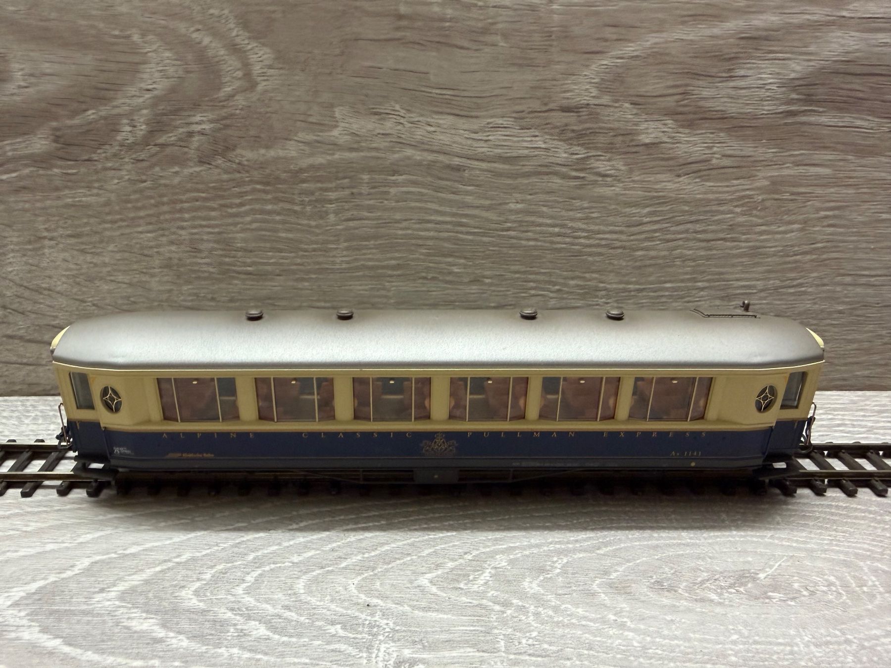 Bemo Modellini di ferrovie: RhB Salonwagen H0m – Usato da Kiesen venduto da Alaskamich 6