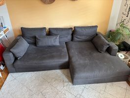 Sofa dark grey good condition