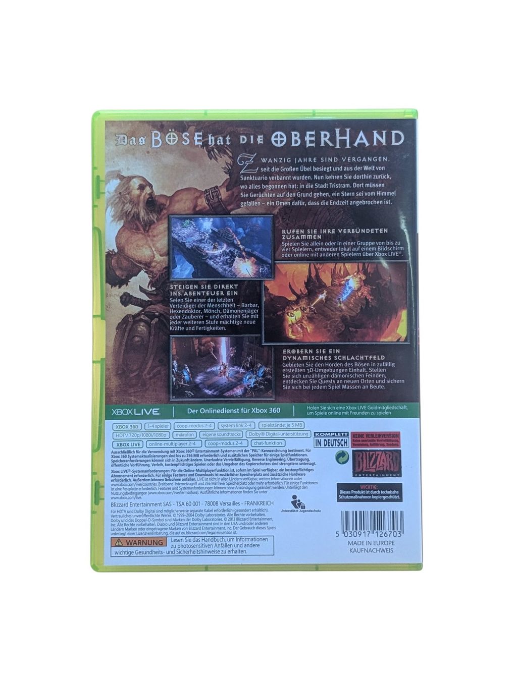 Microsoft Giochi: Diablo III Xbox 360 – Usato da Domat/Ems venduto da IsseldorsShop 1