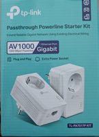 TP-Link Passthrough Powerline AV1000 Starter Kit neu
