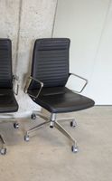 Bürodrehstuhl / Sitzungstuhl interstuhl VINTAGEis5 Leder