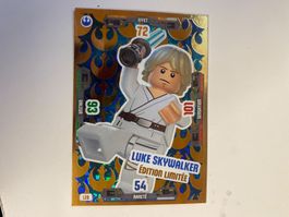 Carte Lego Star Wars Luke Skywalker - Édition Limitée