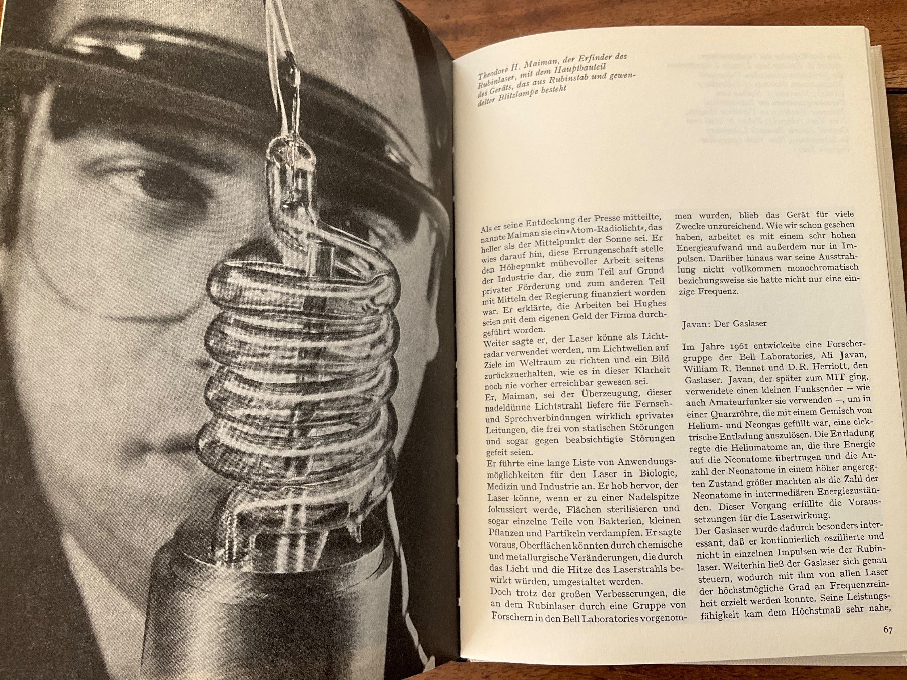 Livres: Todesstrahlen? L'histoire du laser. Vintage. – D'occasion à Avenches par Lactobacille 1