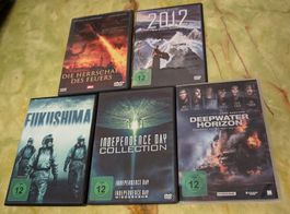 DVD Set Nr.10 (Independence Day 1+2, 2012, Fukushima... )