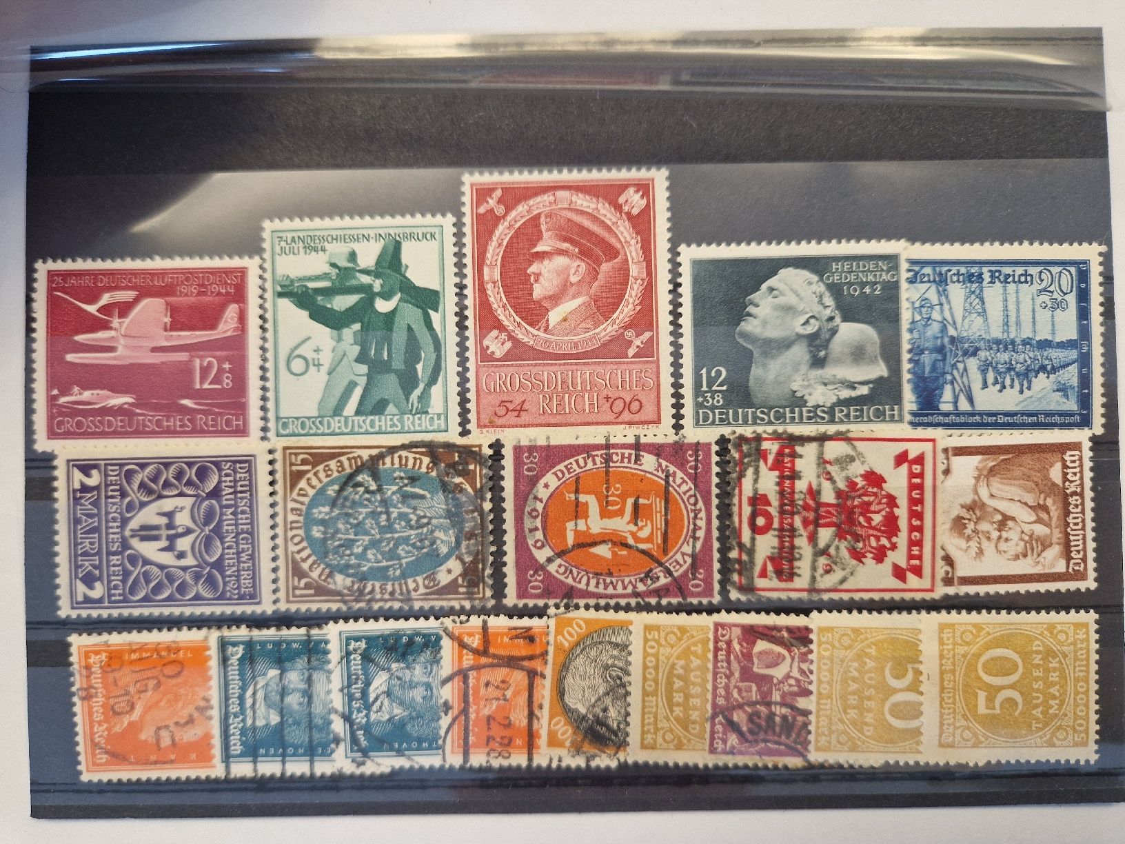 Tutti i francobolli: Deutsches Reich Briefmarken – Usato da St. Gallen venduto da Enrico_SG