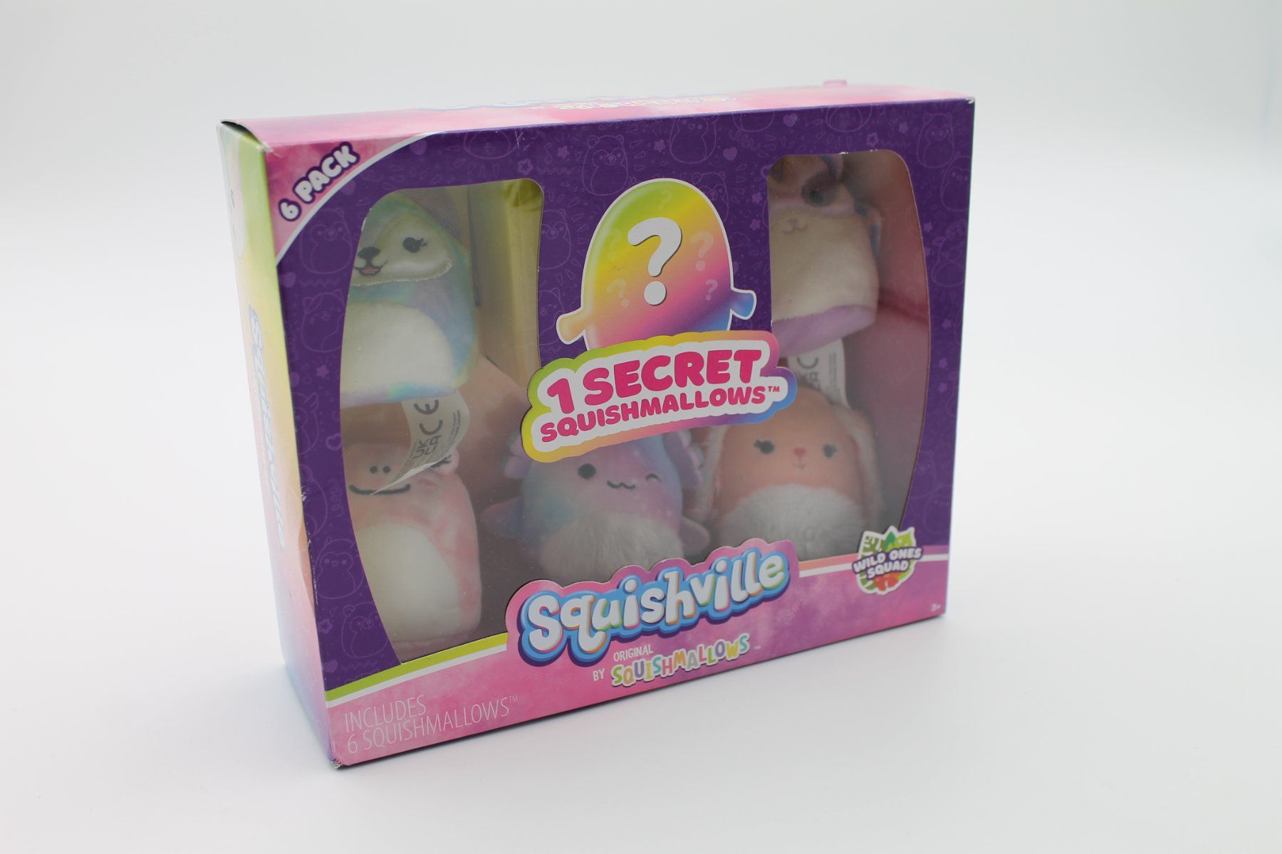 Squishmallows Giocattoli: Squishville 6-Pack Wild Ones Squad - Squishmallows – Nuovo e nell'imballaggio originale da Lachen SZ venduto da ratata