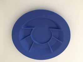 3 grosse Fondueteller SPRING Ø 28 cm  vielseitig einsetzbar