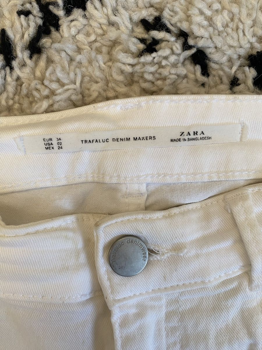 Zara Jeans: ZARA Jeans Stretch weiss – Usato da Buchs ZH venduto da crazyhandbaggirl123 1