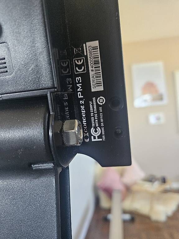 Vélos d'appartement: Concept2 Ruderergometer PM3  gepflegt & funktionsfähig – D'occasion à Zug par Schwenggeler 1