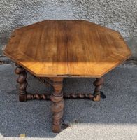 table demi-lune