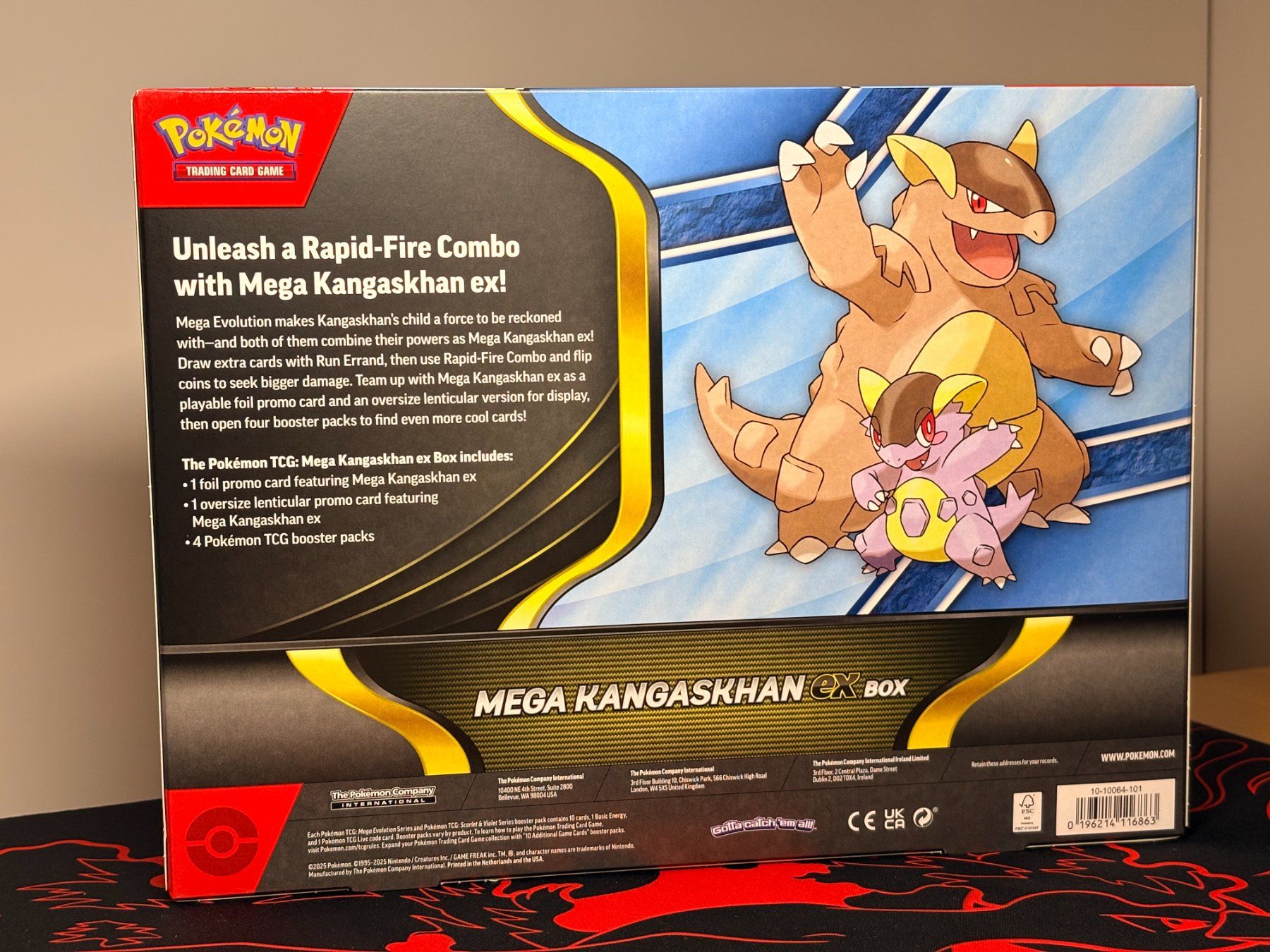Pokémon Carte collezionabili: Pokémon Mega Kangaskhan ex Box – Nuovo e nell'imballaggio originale da Olten venduto da p1xx3l 3
