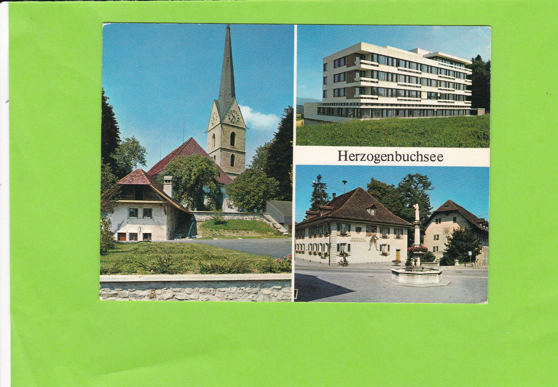 Cartes postales: Herogenbuchsee BE – D'occasion à St. Peterzell par neckertal