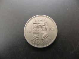 Fiji 1 Florin 1965