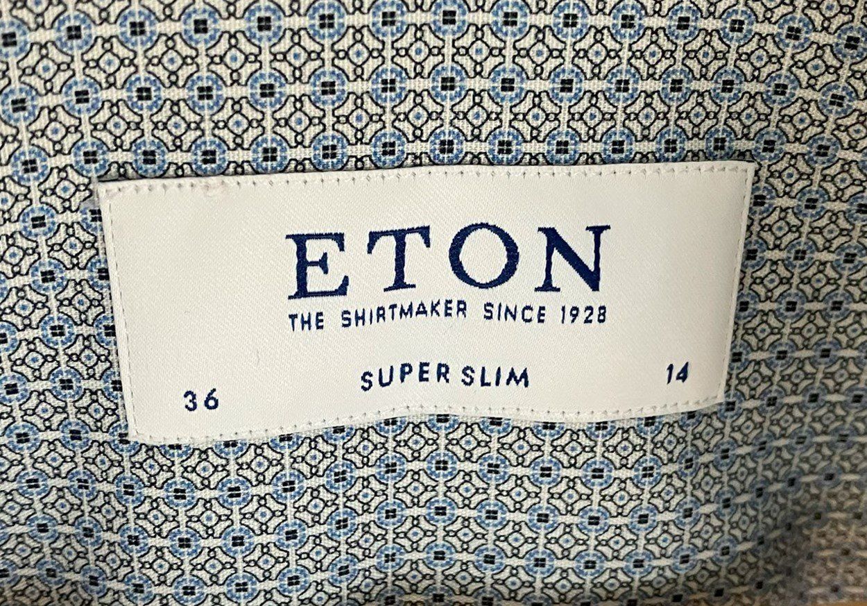 Camicie: Hemd - ETON - Super Slim - Grösse 36 – Usato da Zürich venduto da SebastianZRH 2