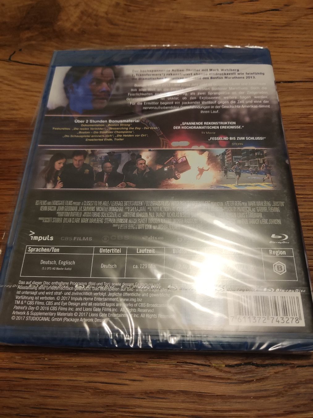Tutti i DVDs: Boston (Blu-ray) NEU und OVP – Nuovo e nell'imballaggio originale da Oberembrach venduto da giu_7ksd 1