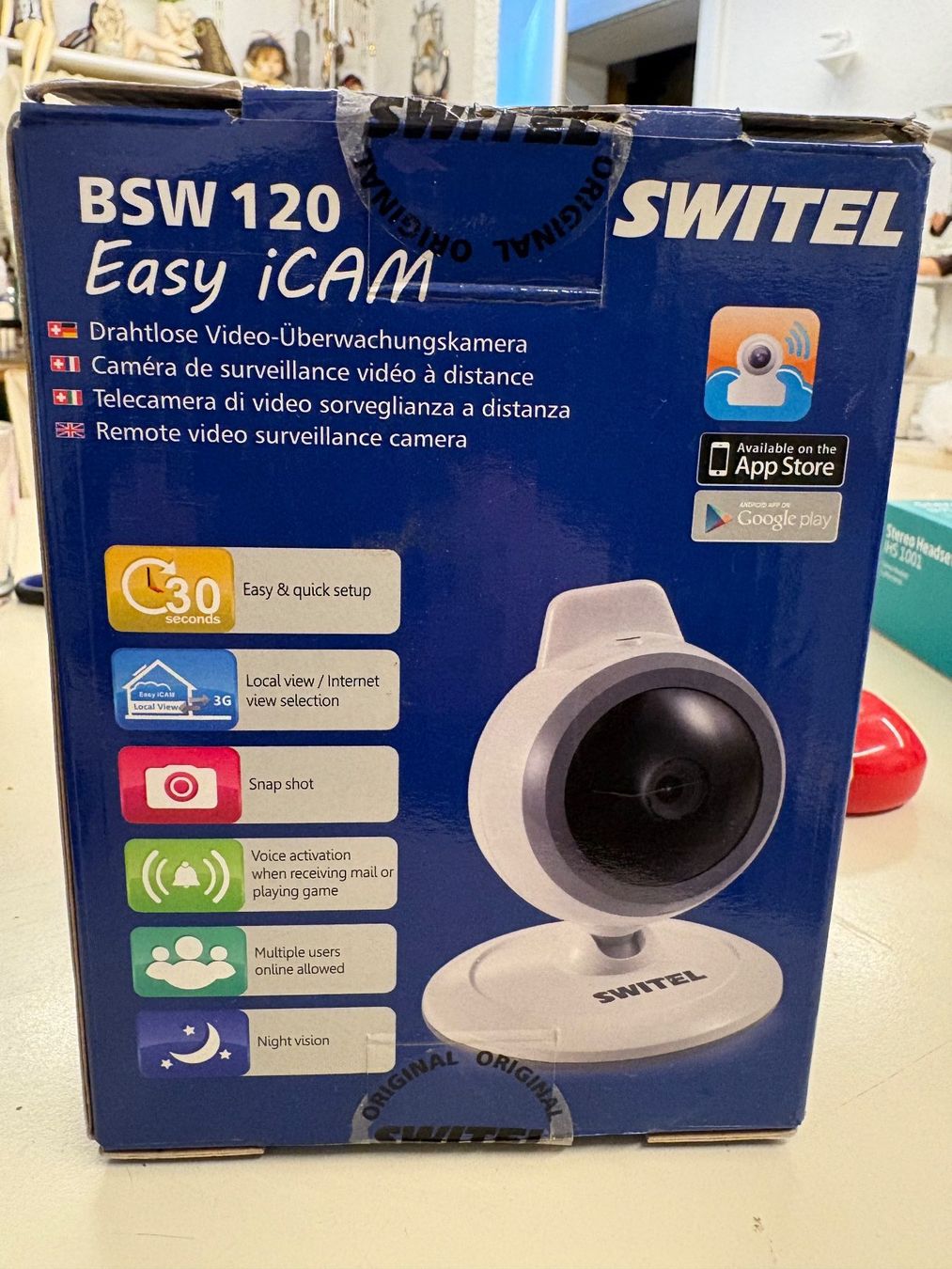 Webcams: Switel Easy iCam BSW120 – Neu (gemäss Beschreibung) aus Lausen von Zotty1