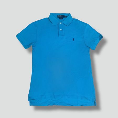 Polo Ralph Lauren classic light blue poloshirt 90s t-shirt