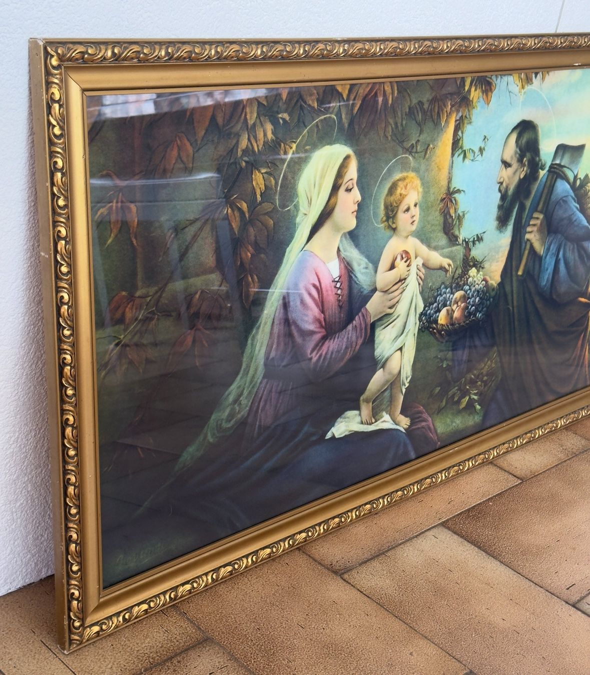 Dipinti: Ancien tableau religieux - Giovanni – Usato da Tramelan venduto da lolopat 1