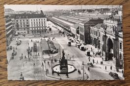 Zürich,Bahnhofplatz,Oldtimer, INF. RS, Kas  Zürich, Feldpost
